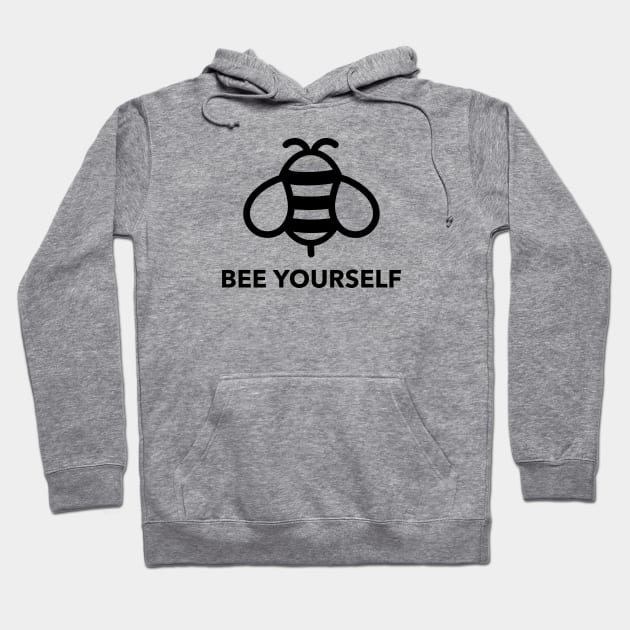 Bee Yourself Hoodie by mooby21